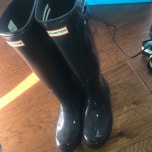 Hunter rain boots